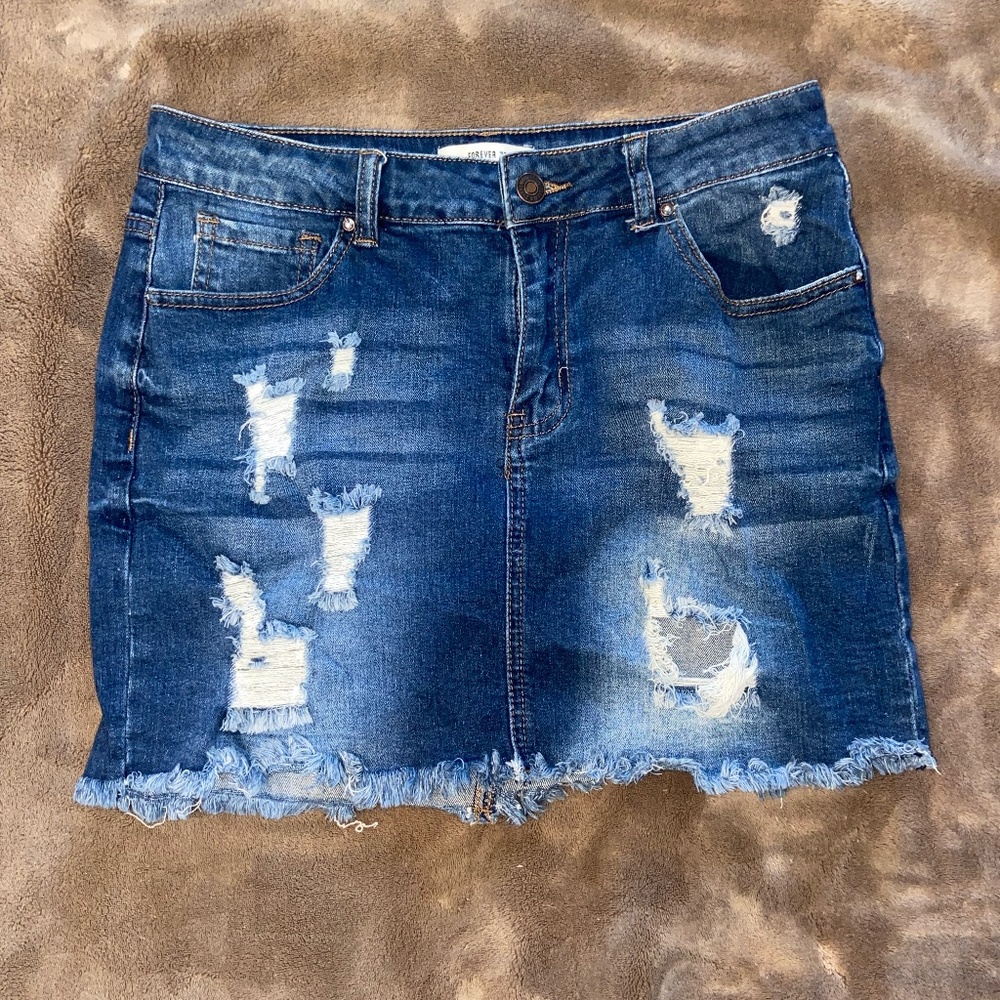 Jean skirt